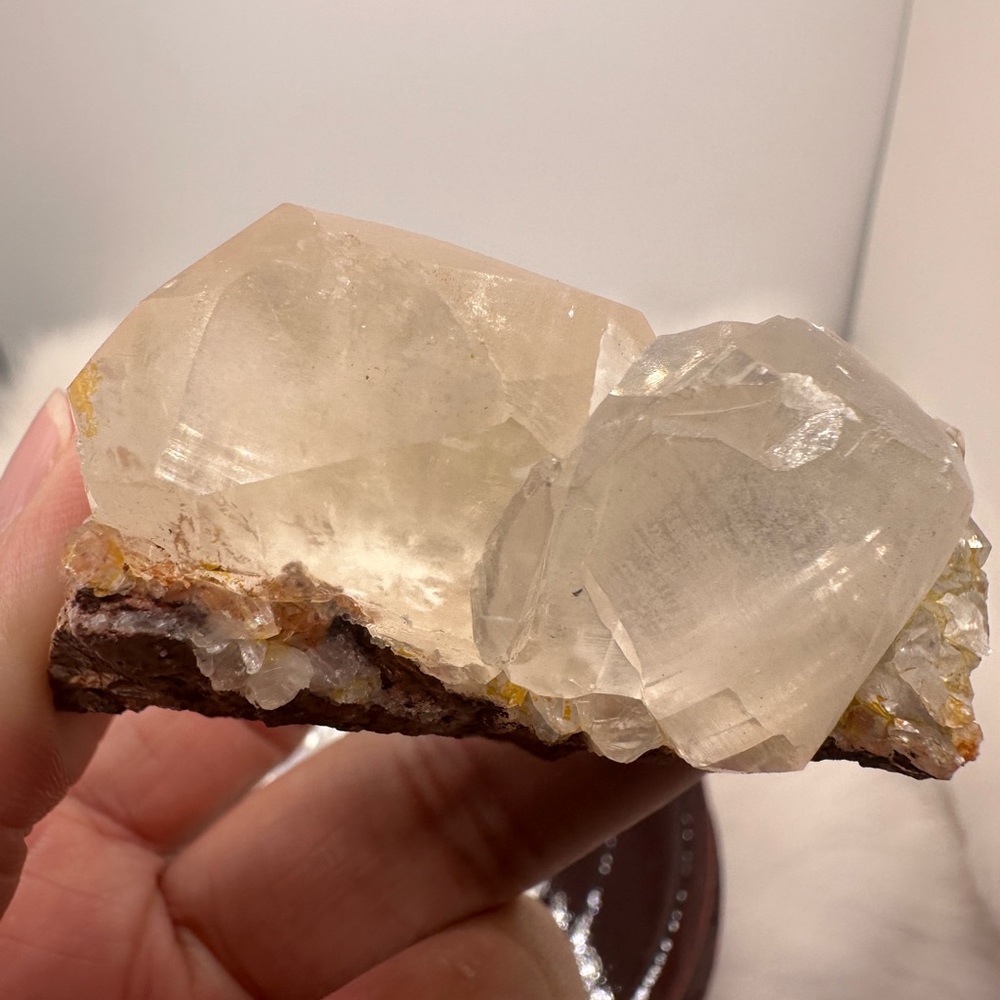 Peachy Round Calcite - Picture 10 of 17